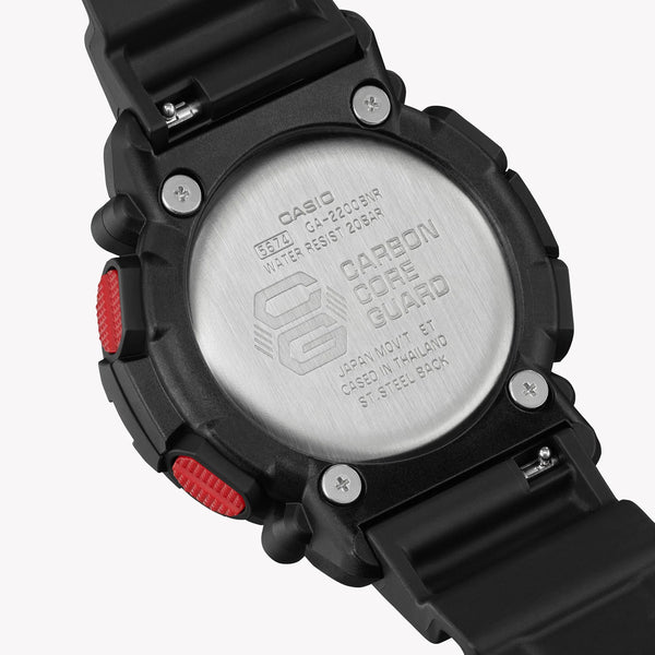 Casio G-Shock Ga-2200bnr-1adr - Rugged Black Powerhouse Men's Watch by i-watch