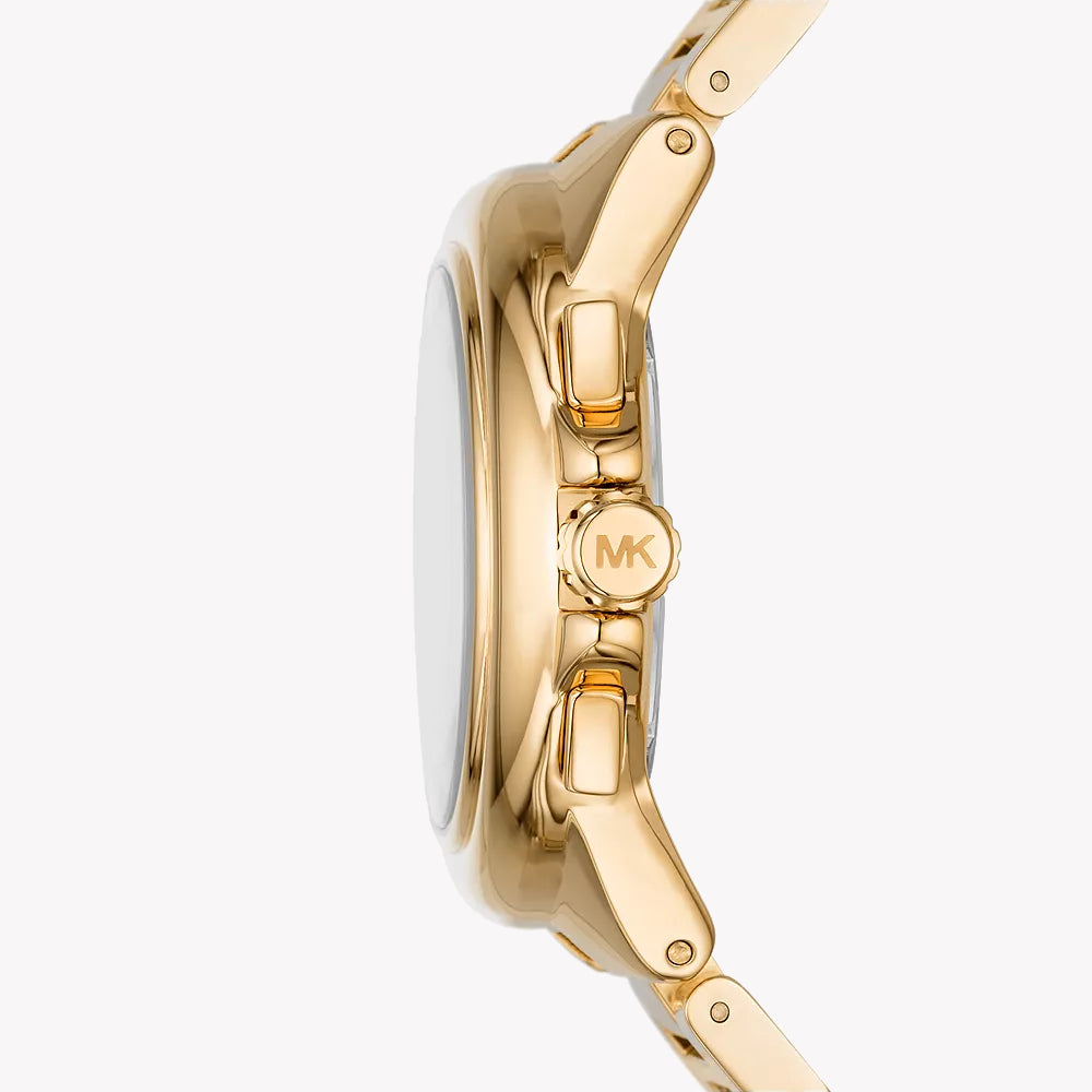 MICHAEL KORS MK7270 GOLDEN ELEGANCE - SOPHISTICATED WOMEN'S WATCH with stainless steel band and white dial-i-Watch-2