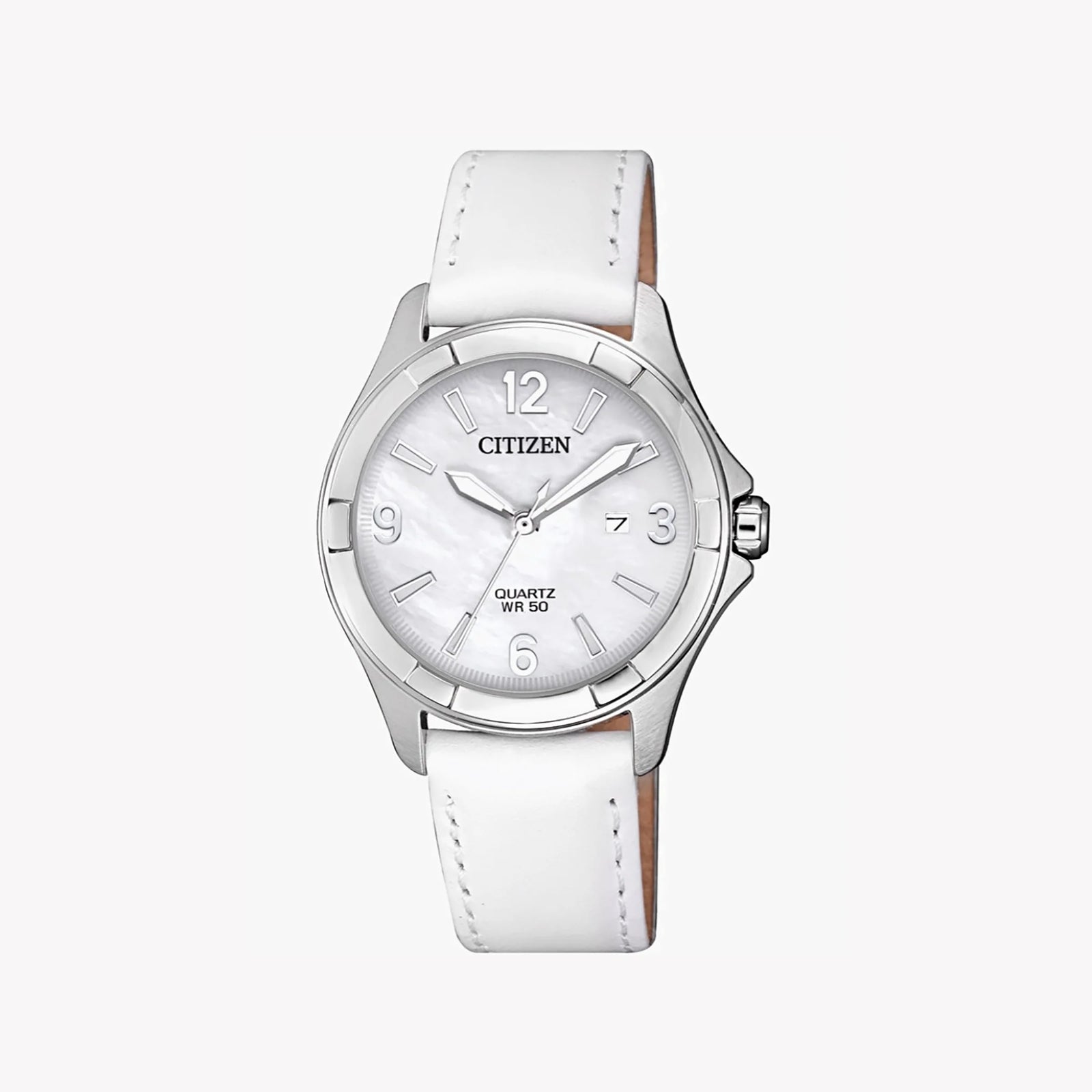 Citizen Eu6080-07d Elegantly Functional - Timeless Silver & White Dial Women's Watch by i-watch