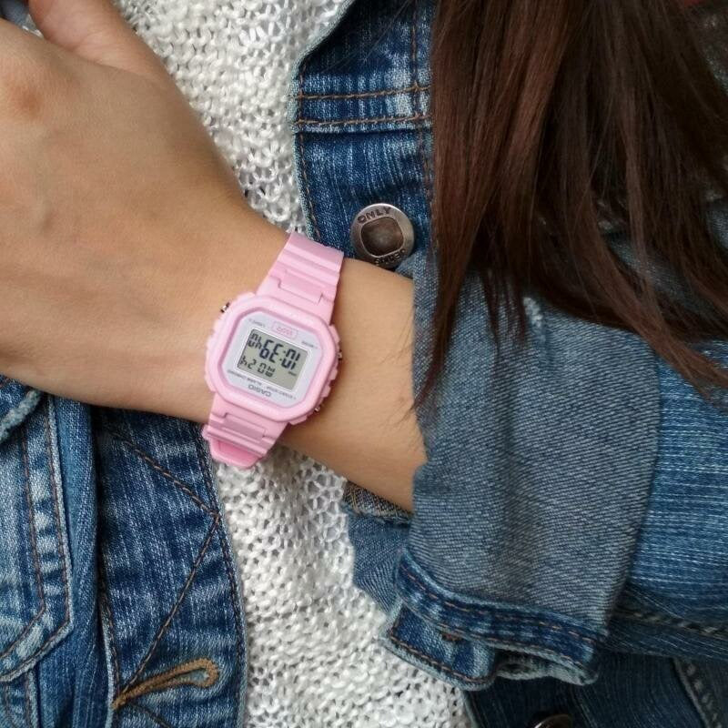 Casio Women's Pink Digital Watch, Resin Case | La-20wh-4a1 by i-watch