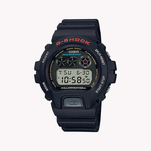 Casio G-Shock Dw-6900-1vdr - Bold Adventurer Series Men's Watch With Black Resin BAnd and Striking Digital Dial by i-watch