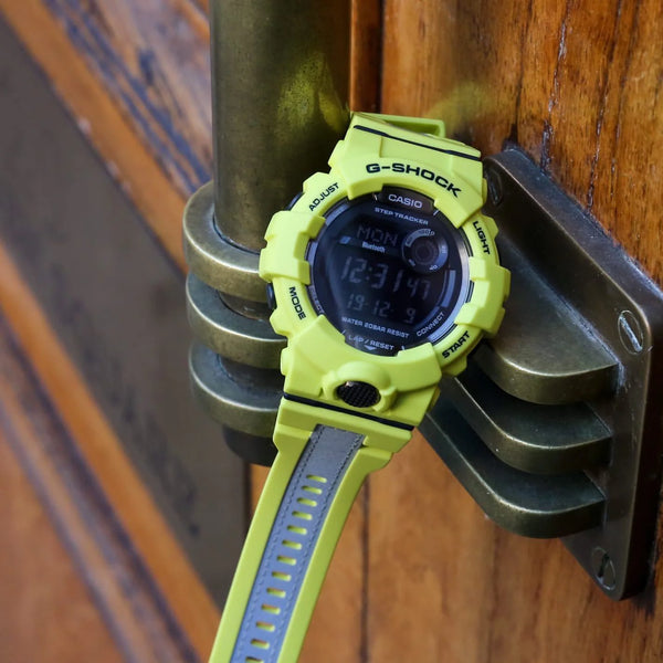Casio G-Shock Gbd-800lu-9dr Tough & Sporty - Bold Yellow Digital Timepiece by i-watch