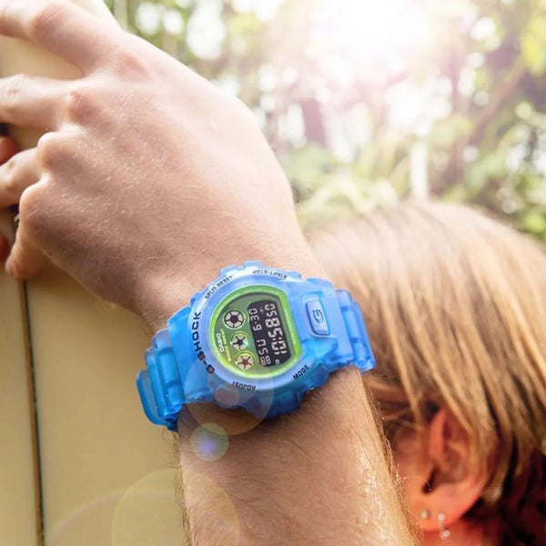 Casio G-Shock Dw-6900ls-2dr Adventure Ready - Bold Blue Digital Men's Watch by i-watch