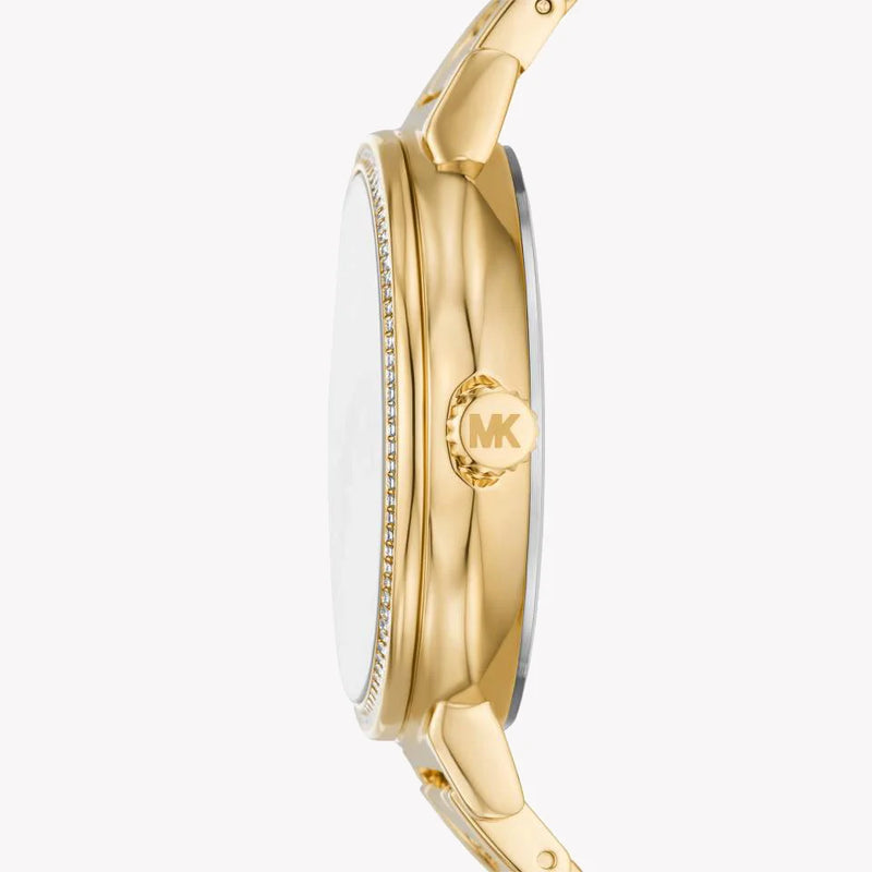 Michael Kors Women's Gold Stainless Steel Watch, Gold Dial | Mko1051 by i-watch