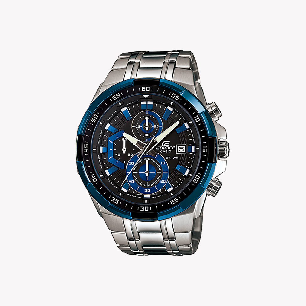 EFR-539D-1A2VUEF - ELEGANTLY POWERFUL MEN'S CHRONOGRAPH WATCH WITH STAINLESS STEEL BRACELET