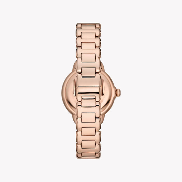 EMPORIO ARMANI AR11523 ROSE GOLD ELEGANCE - TIMELESS WOMEN'S WATCH with Silver Dial & Comfortable Fit-i-Watch-3