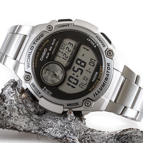 CASIO CPA-100D-1AVDF - ELEGANT ADVENTURER MEN'S WATCH WITH STAINLESS STEEL DESIGN-i-Watch-4