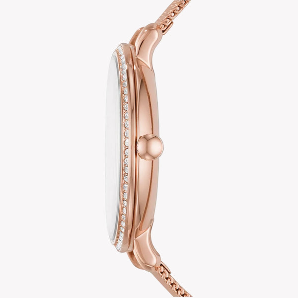 Fossil Women's Rose Gold Watch, Stainless Steel Case | Es4628 by i-watch