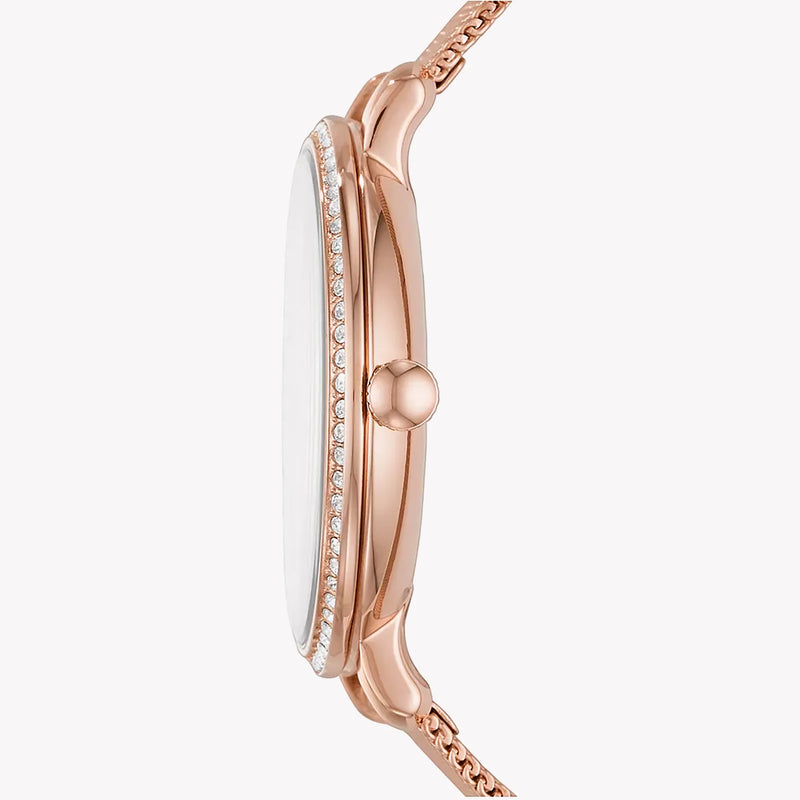 Fossil Women's Rose Gold Watch, Stainless Steel Case | Es4628 by i-watch