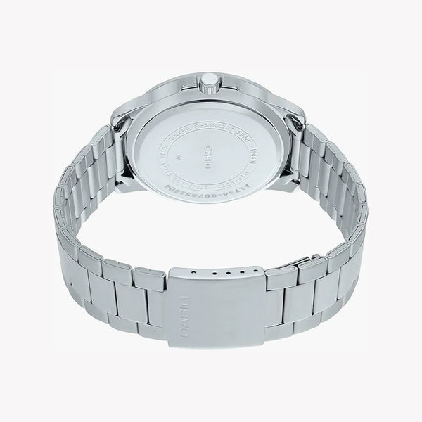 Timeless Elegance Men's Silver Stainless Steel Watch, Silver Dial | Mtp-Vd01d-1e2vudf by i-watch