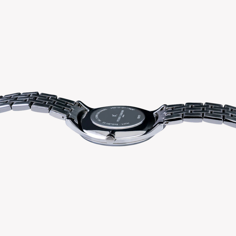 Pierre Cardin Men's Silver Watch, Black Dial | Pc902731f108 by i-watch