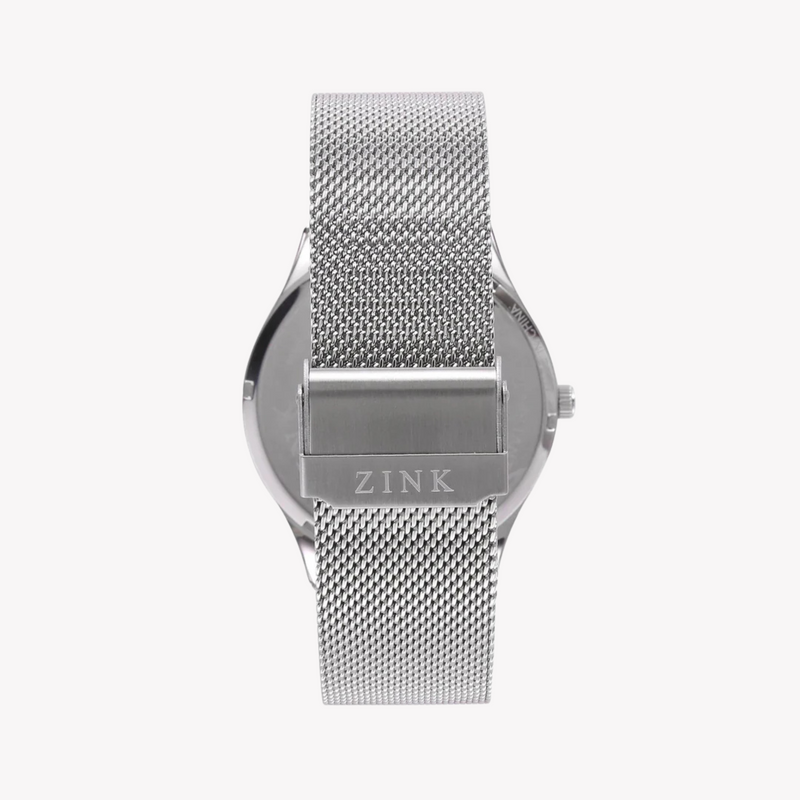 Zink Men's Stainless Steel Silver & Rose Gold Watch | Zk130g5ms-16r by i-watch