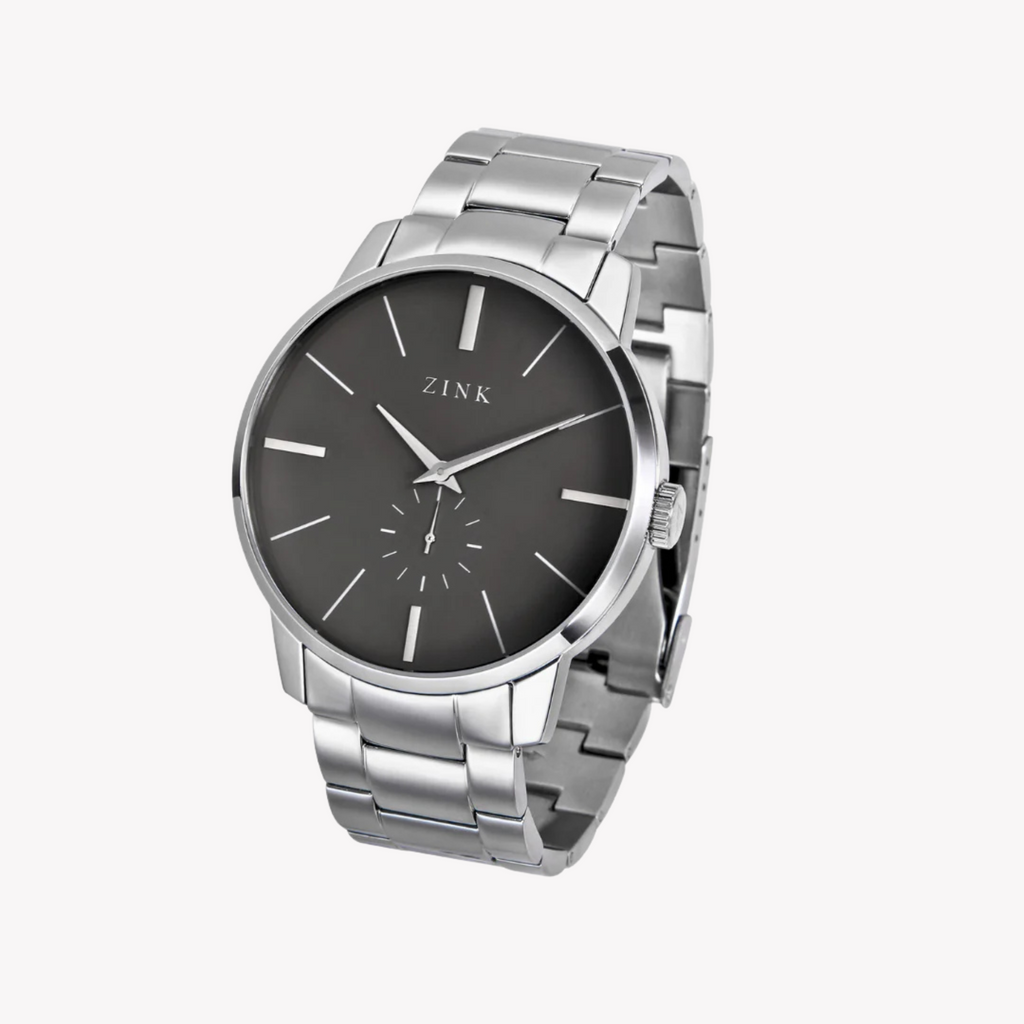 Zink Men's Stainless Steel Silver Watch | Zk126g5ss-36