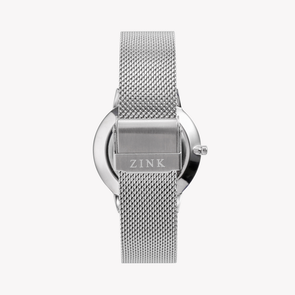 Zink Women's Silver Stainless Steel Quartz Watch | Zk132l1ms-Sm6