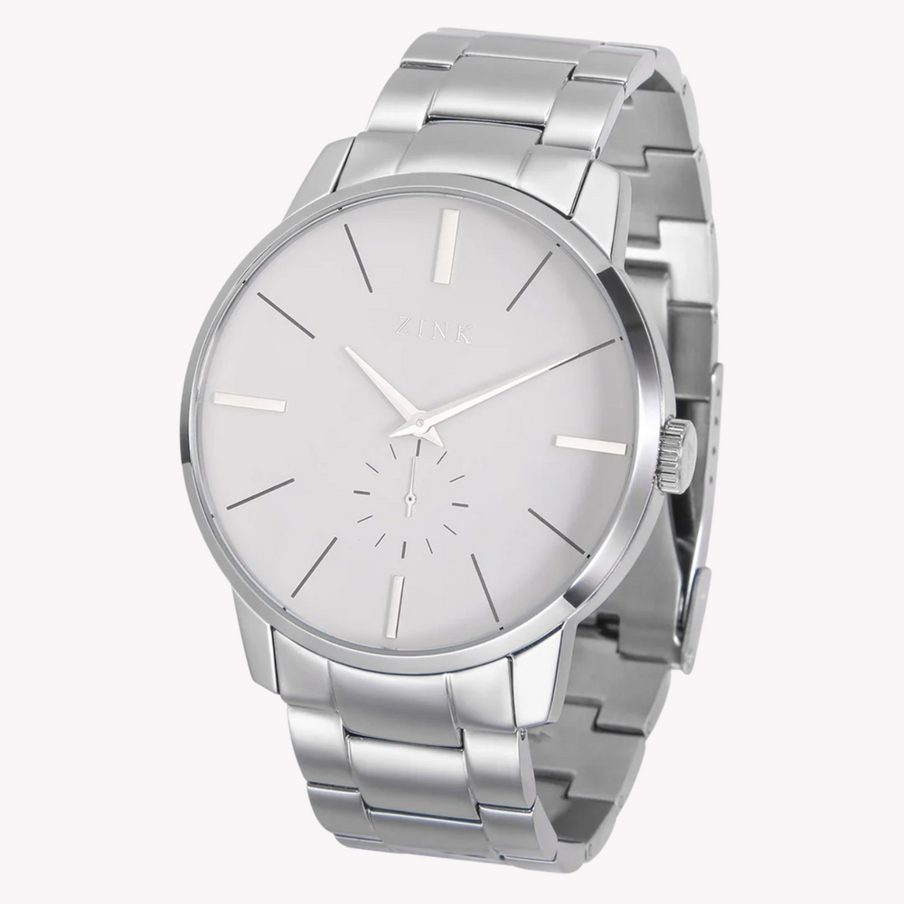 Zink Men's Stainless Steel Silver Watch | Zk126g5ss-16 by i-watch