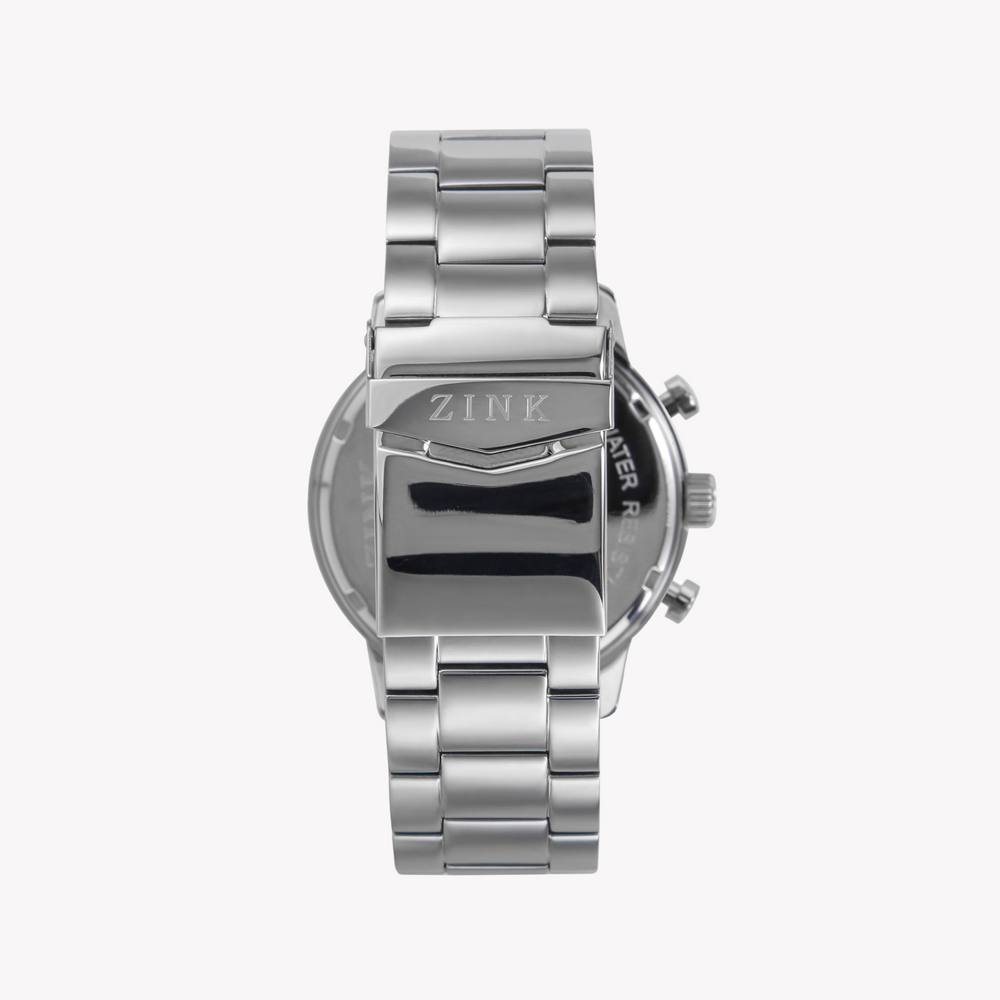Zink Men's Stainless Steel Silver Watch | Zk127g2ss-36 by i-watch
