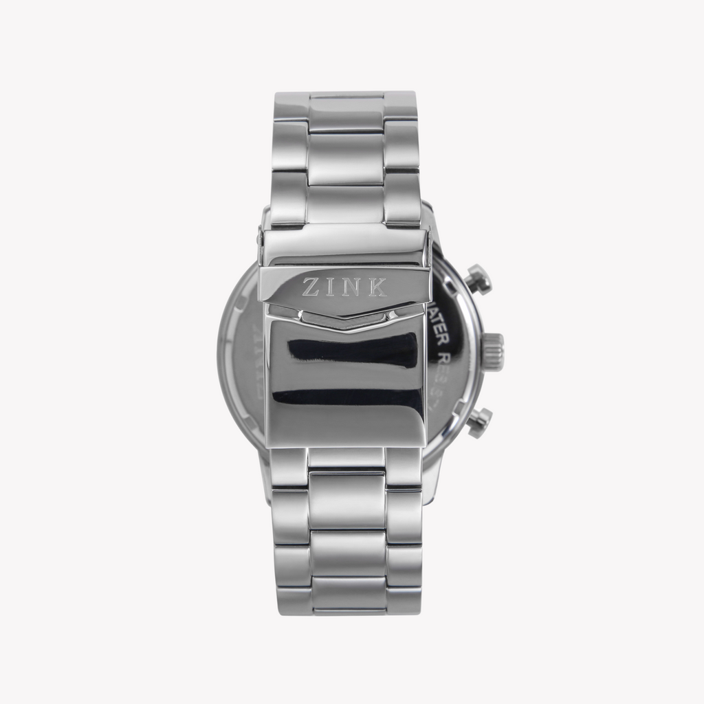 Zink Men's Stainless Steel Silver Watch | Zk127g2ss-36