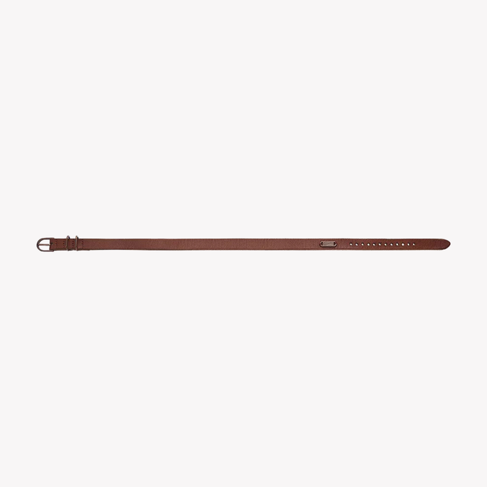 Fossil Jewels Men's Brown Bracelet, Double Wrap Leather Strap | JF04127200