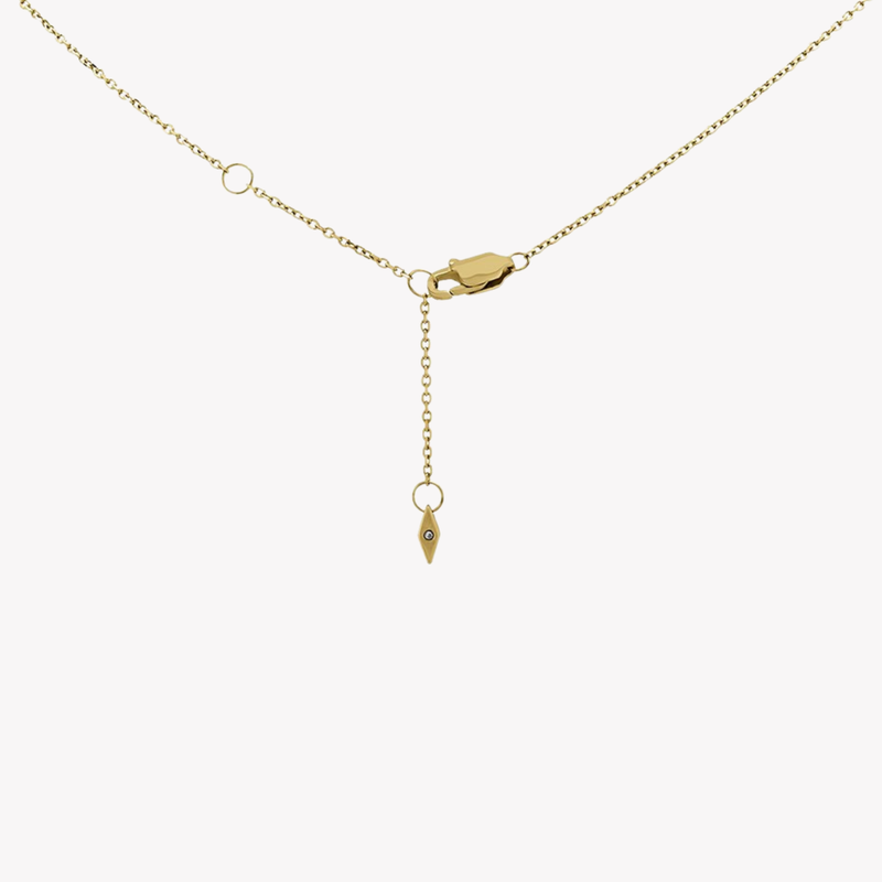 Fossil Women's Gold-Tone Necklace, Heart Pendant | JF03937710