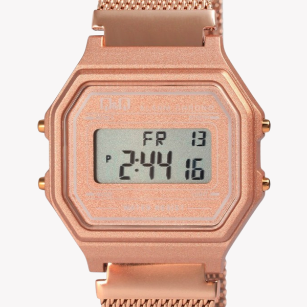 Q&Q Women's Rose Gold Watch, Digital Dial | M173J030Y