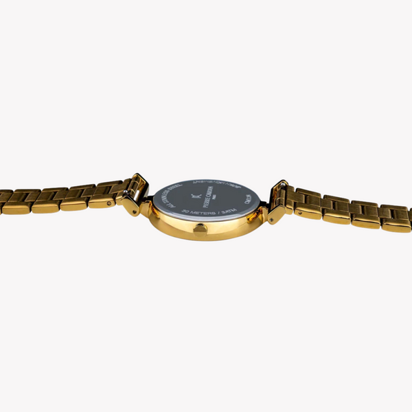 Pierre Cardin Women’S Gold Stainless Steel Watch, White Dial | Cmd.3513 by i-watch