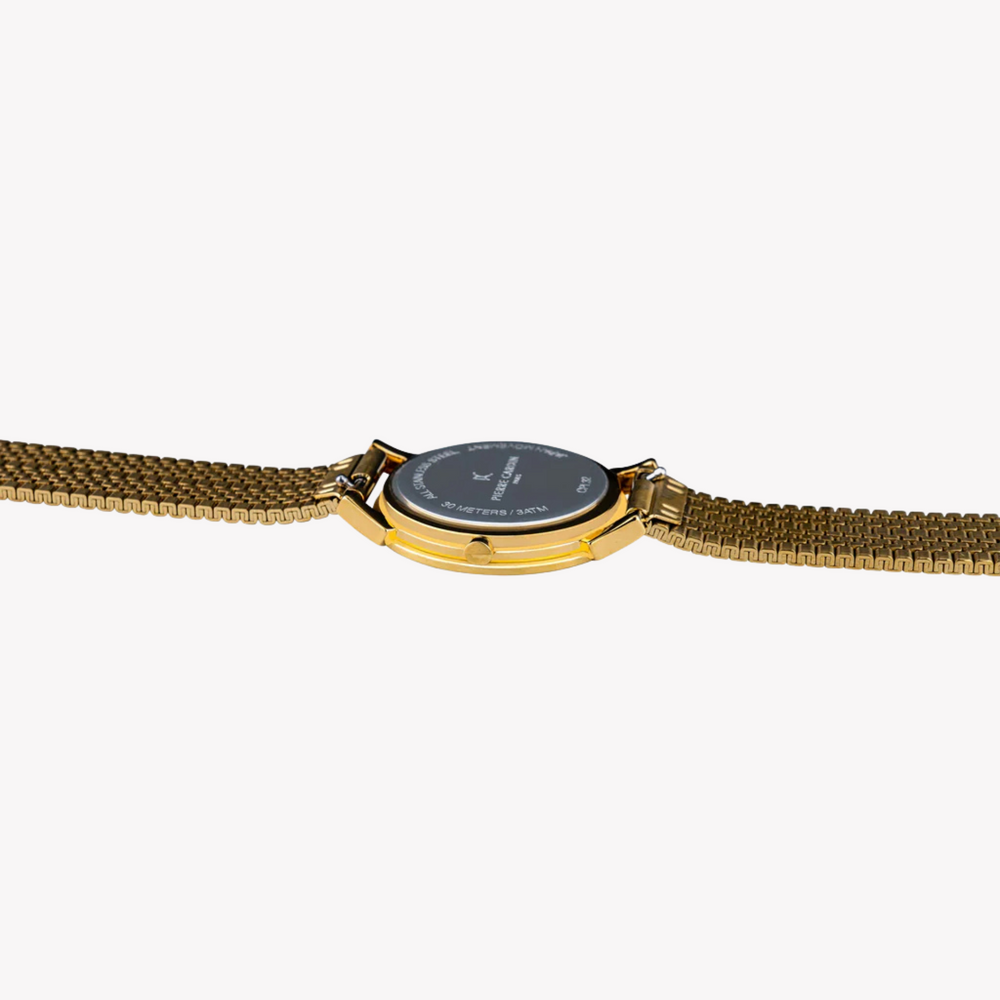 Pierre Cardin Women's Gold Stainless Steel Watch, Champagne Dial | Cpi.2530 by i-watch