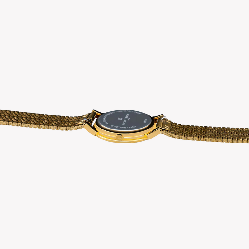 Pierre Cardin Women's Gold Stainless Steel Watch, Champagne Dial | Cpi.2530 by i-watch