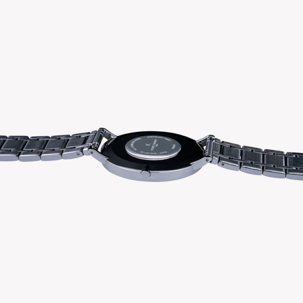 Pierre Cardin Men's Silver Stainless Steel Watch, Black Dial | Cbn.3013 by i-watch