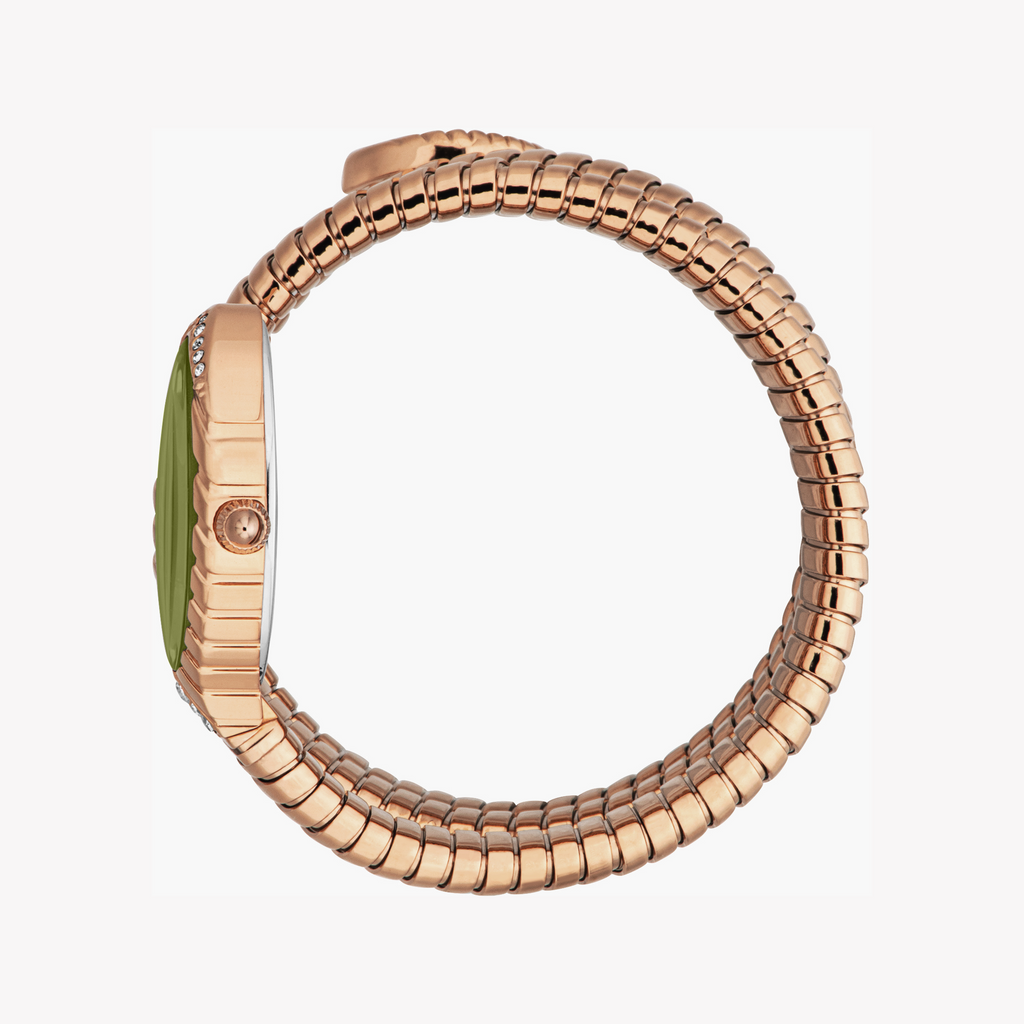 JUST CAVALLI JC1L323M0045 ROSE GOLD SPLENDOR - STYLISH WOMEN'S WATCH WITH OLIVE DIAL-i-Watch-2