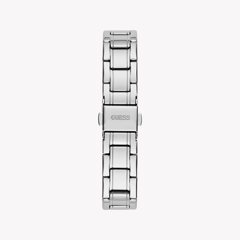 Guess Women's Silver Stainless Steel & Leather Watch | Gw0808l1 by i-watch