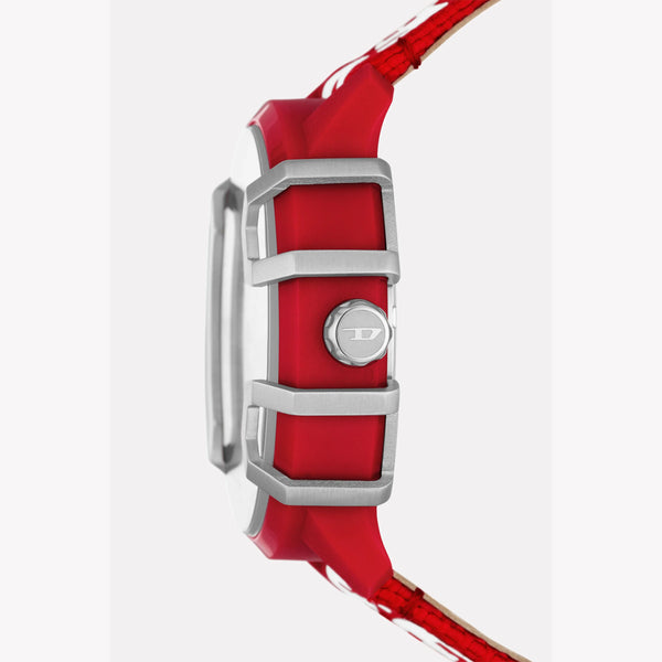 Diesel Men's Red Resin Watch, Fabric Band | Dz4620 by i-watch