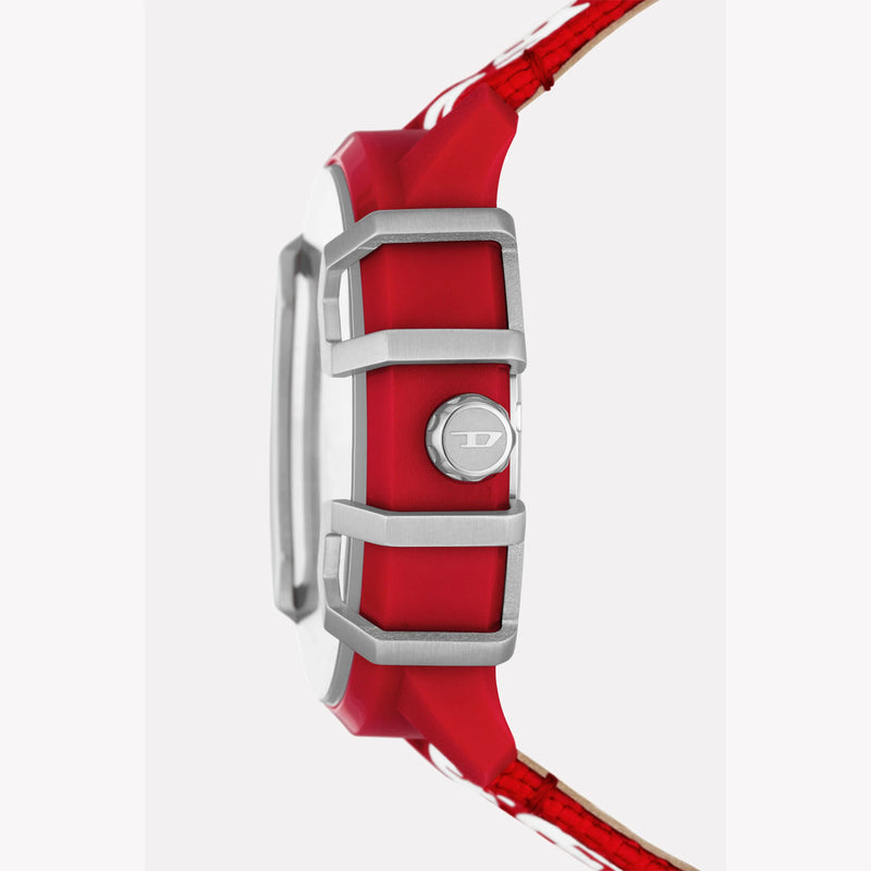 Diesel Men's Red Resin Watch, Fabric Band | Dz4620 by i-watch