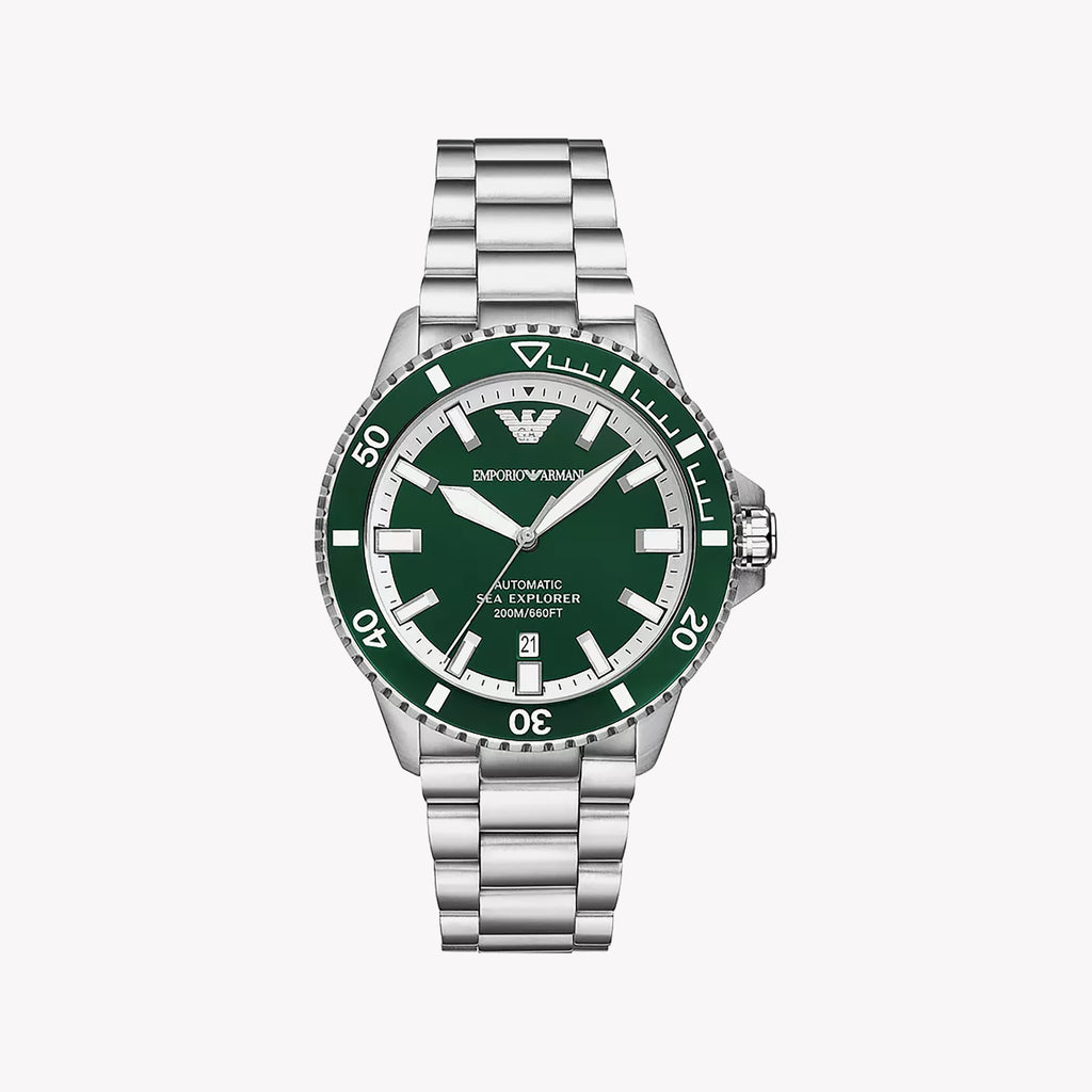EMPORIO ARMANI AR60080 - MODERN MASCULINITY WITH STRIKING GREEN DIAL