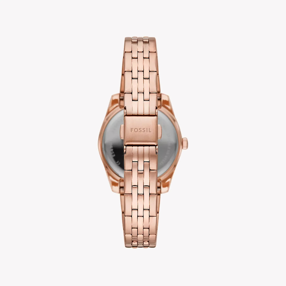 Fossil Women's Rose Gold Watch, Stainless Steel | Es4898 by i-watch