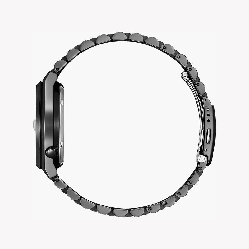 CITIZEN NJ0155-87E ELITE AUTOMATIC - BLACK STAINLESS STEEL MEN'S WATCH WITH 5 ATM WATER RESISTANCE-i-Watch-4