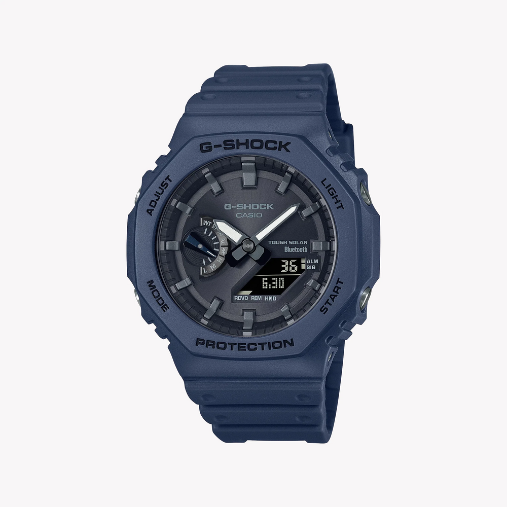 G-Shock Men's Blue Resin Watch, Octagonal Design | Ga-B2100-2adr by i-watch