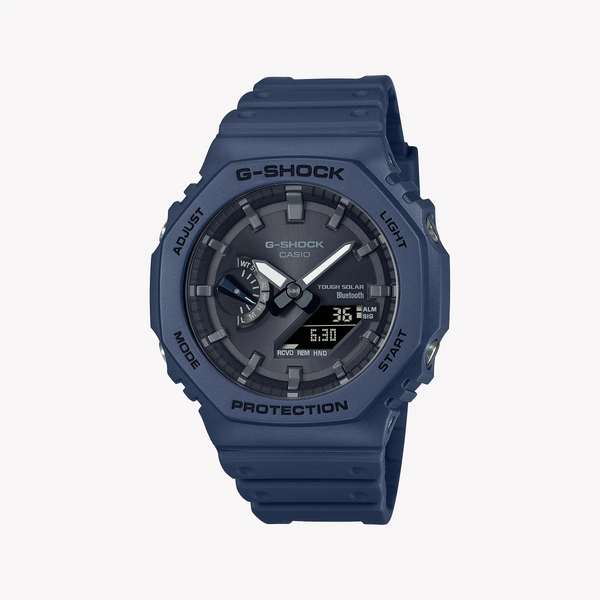 G-Shock Men's Blue Resin Watch, Octagonal Design | Ga-B2100-2adr by i-watch