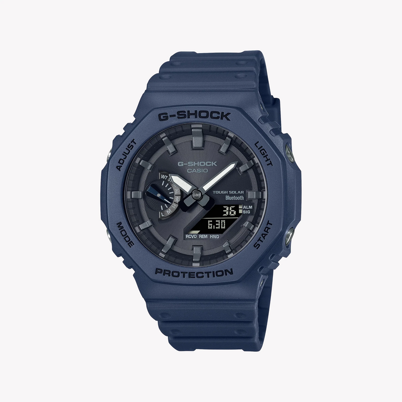 G-Shock Men's Blue Resin Watch, Octagonal Design | Ga-B2100-2adr by i-watch