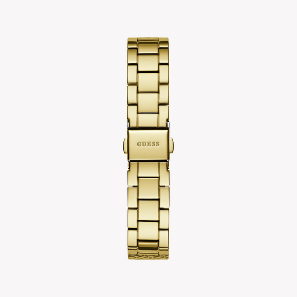 Guess Women's Gold Stainless Steel Watch, White Dial | Gw0763l2 by i-watch