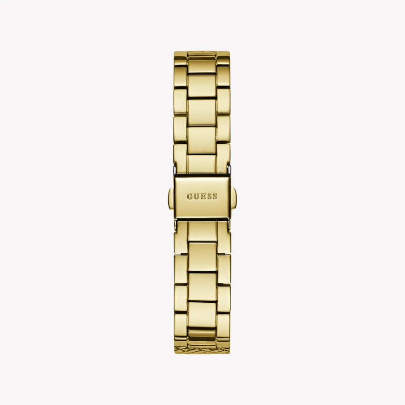 Guess Women's Gold Stainless Steel Watch, White Dial | Gw0763l2 by i-watch