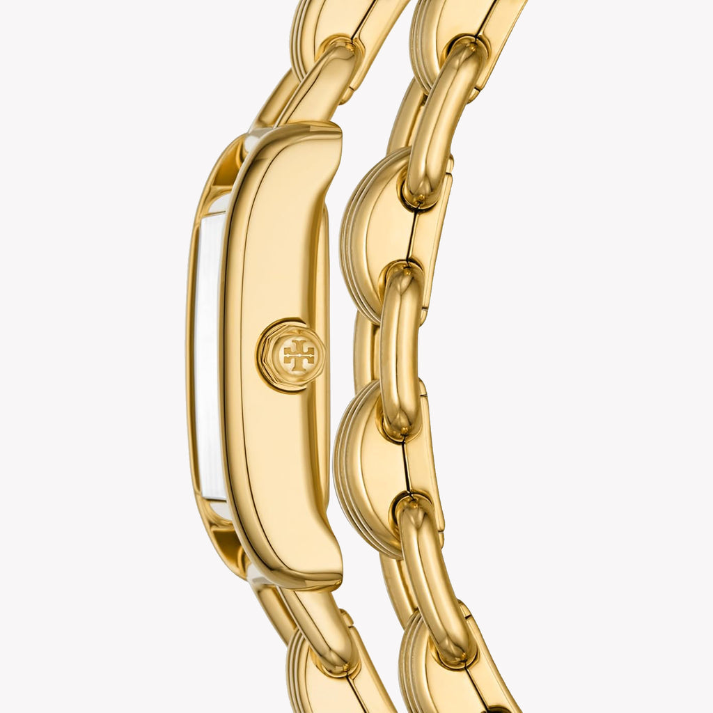 Tory Burch Women's Watch with Gold Stainless Steel Case and Gold Stainless Steel Band-i-Watch-2