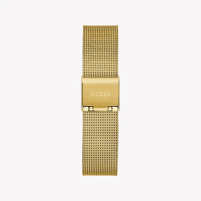 Guess Women's Gold Stainless Steel Watch, Gold Dial | Gw0835l2 by i-watch