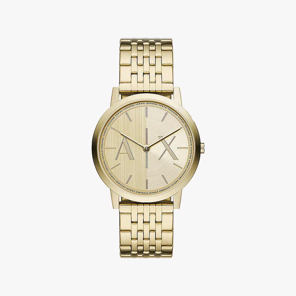 Armani Exchange Men's Gold Stainless Steel Watch | Ax2871 by i-watch