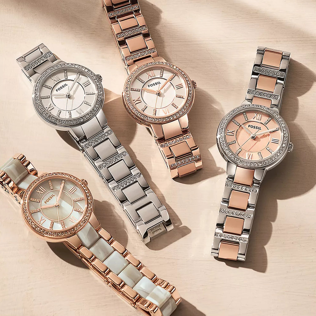 FOSSIL ES3405 ELEGANT TIMEPIECE - ROSE GOLD STAINLESS STEEL WOMEN'S WATCH-i-Watch-4