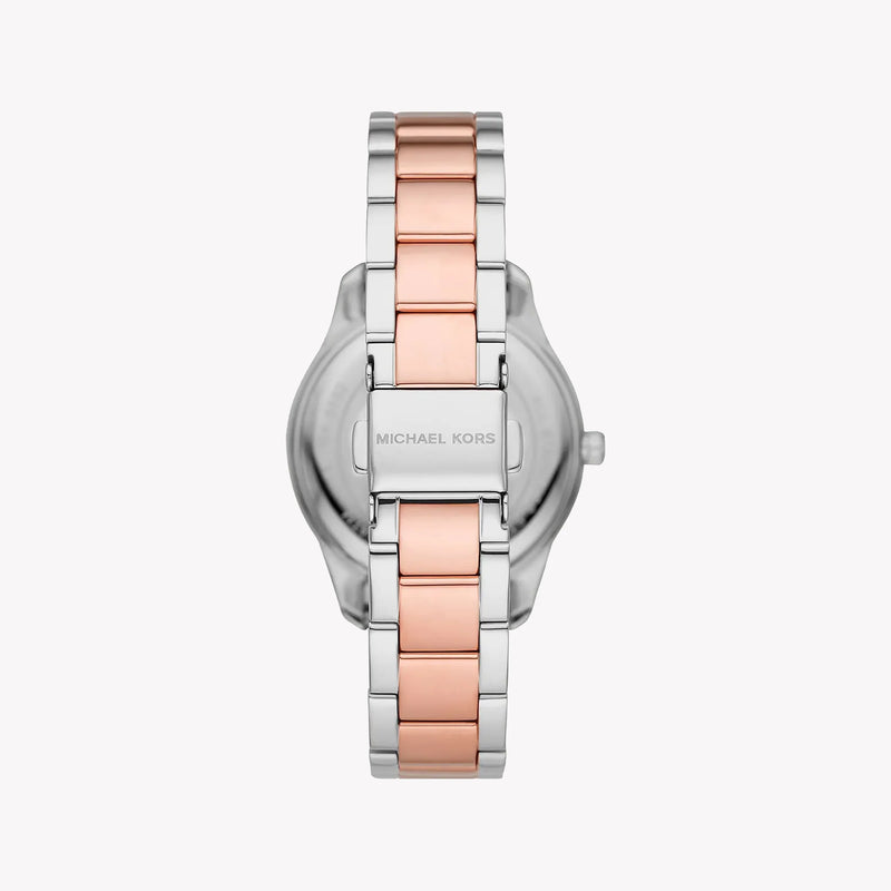Michael Kors Women's Silver-Rose Gold Watch, Pink Dial | Mk6894 by i-watch