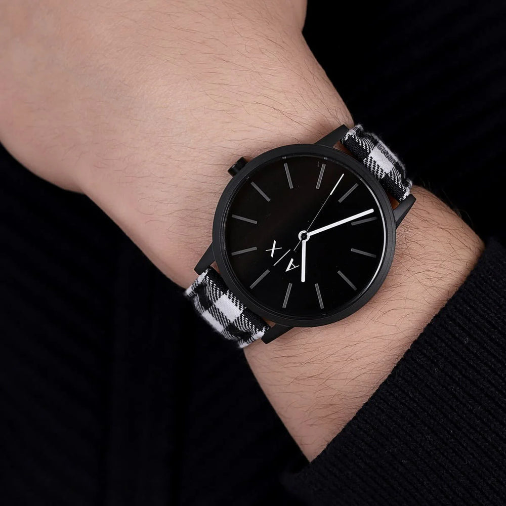 ARMANI EXCHANGE AX2729 BOLD TIMEKEEPER - STRIKING BLACK & WHITE MEN'S WATCH-i-Watch-4