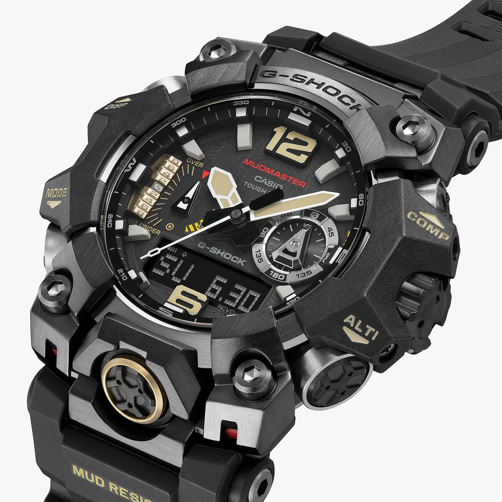 G-Shock Men's Black Resin & Stainless Steel Watch | Gwg-B1000-1aer by i-watch