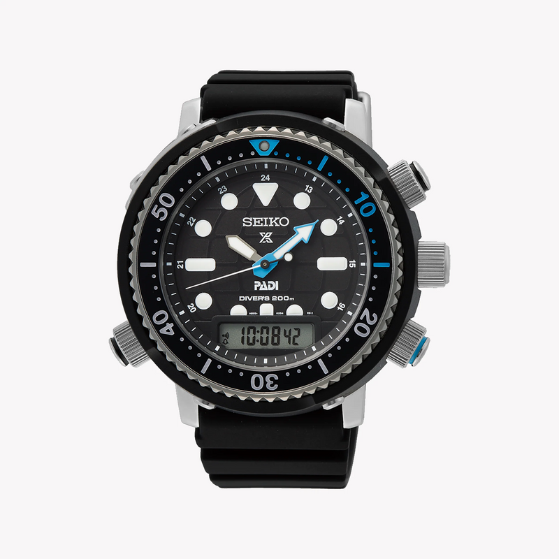 Seiko Prospex SNJ035P1 Men's Adventure Watch - 20 ATM, Solar-i-Watch