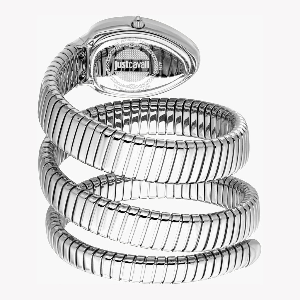 JUST CAVALLI Women's Watch with Silver Stainless Steel Case and Silver Stainless Steel Band-i-Watch-3