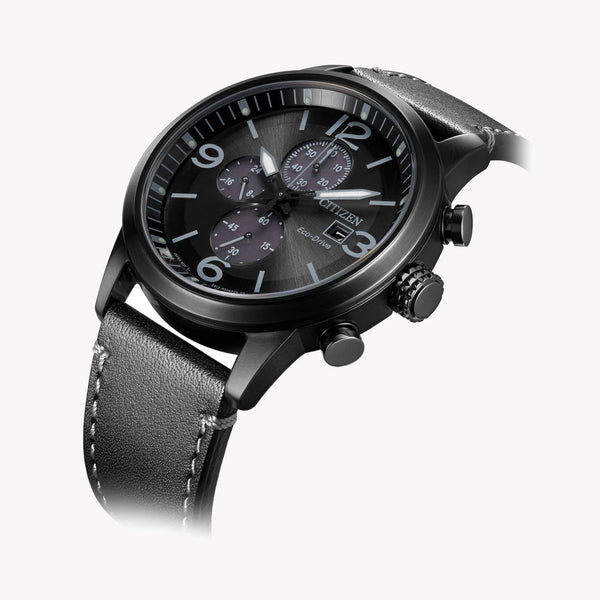 CITIZEN CA0617-29E MODERN CLASSIC - BLACK STAINLESS STEEL & ECO-DRIVE MEN'S WATCH-i-Watch-3